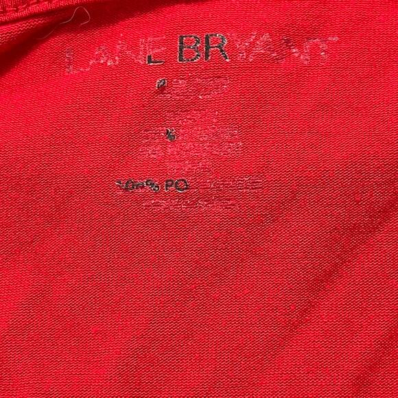 Lane Bryant Tunic Top Women Plus 18 / 20 Red Short Sleeve Relaxed Loose Fit - Picture 4 of 7